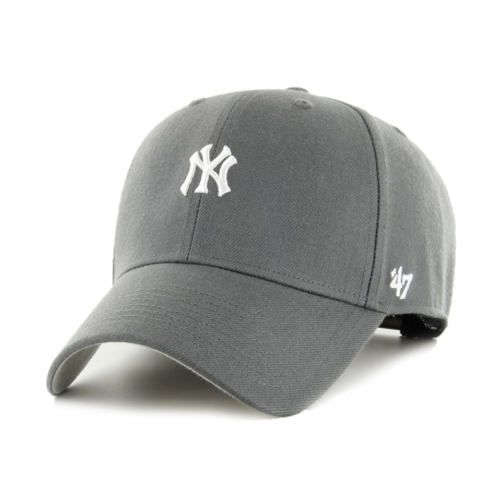 Кепка 47 Brand MLB NEW YORK YANKEES BASE RUNNER серая BRMPS17WBP-CC изображение 1