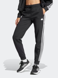 Брюки женские Adidas W FI 3S REG PT черные IN9479 изображение 2