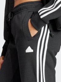 Брюки женские Adidas W FI 3S REG PT черные IN9479 изображение 5