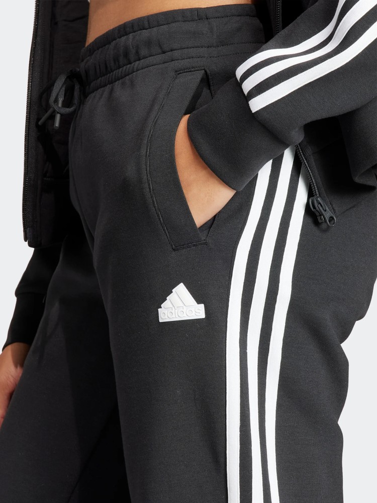 Брюки женские Adidas W FI 3S REG PT черные IN9479 изображение 5
