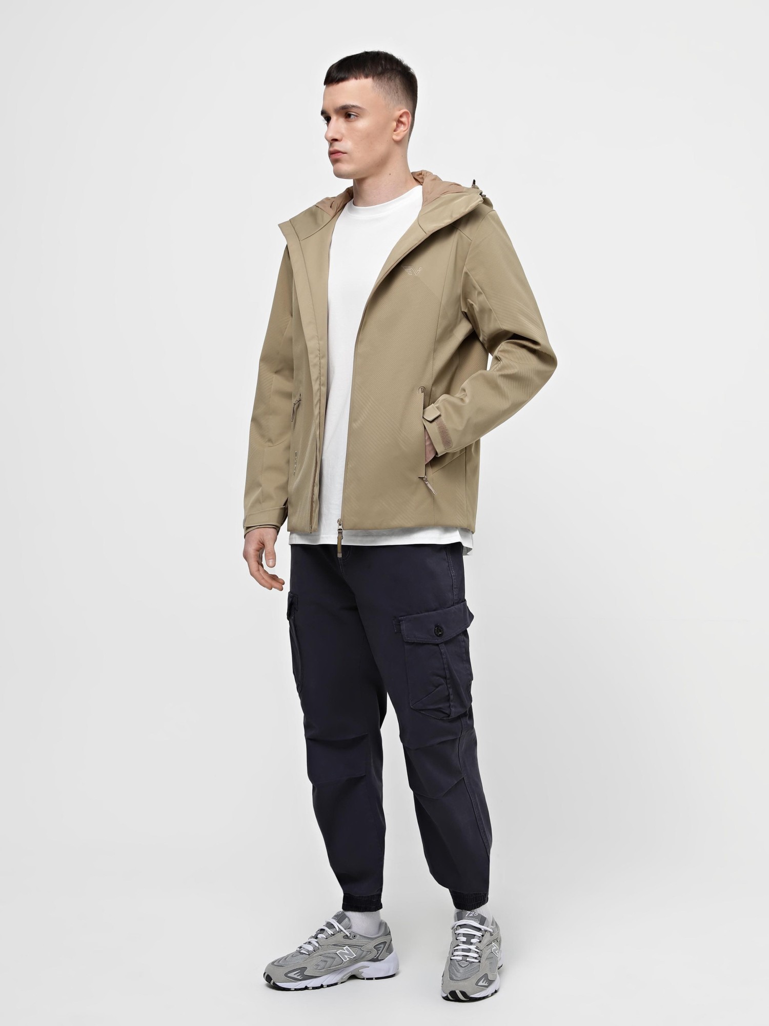 Ветровка мужская Evoids Aticos бежевая 314503-125 изображение 4