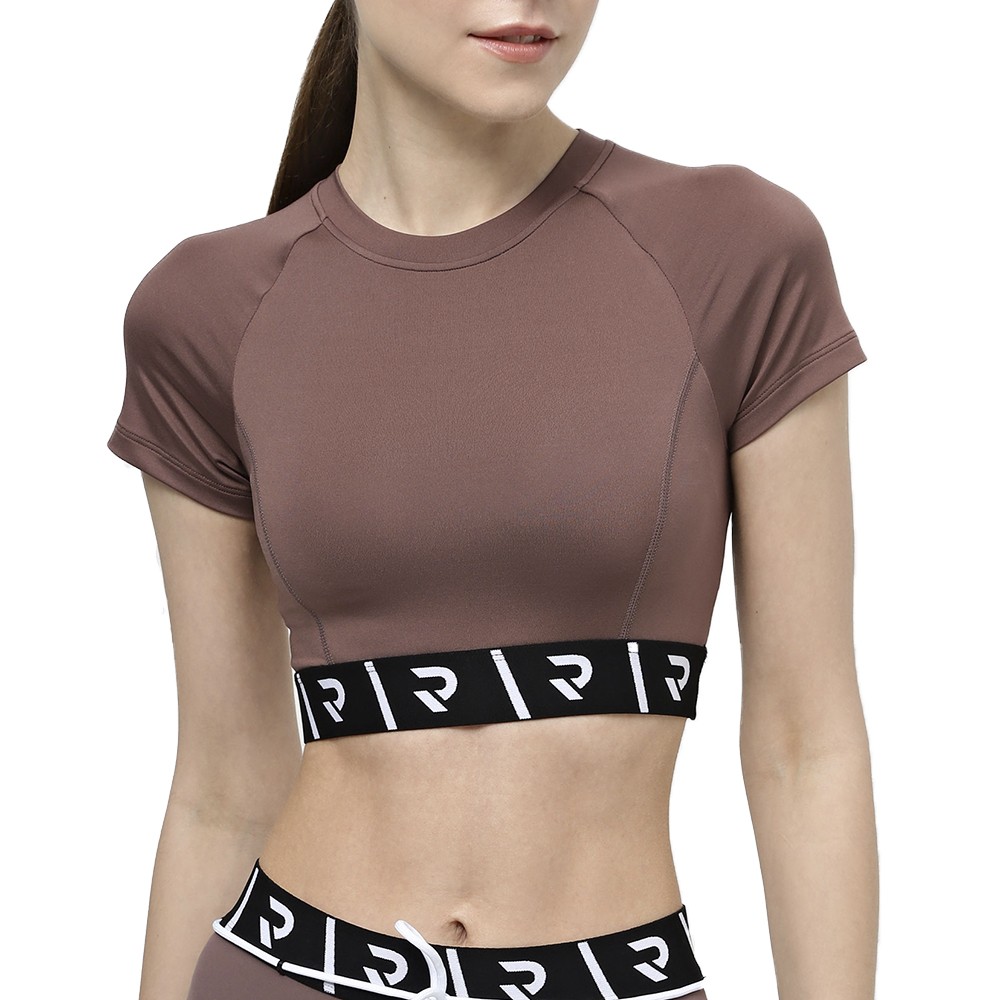 Футболка женская Radder Neiva коричневая 322106-200