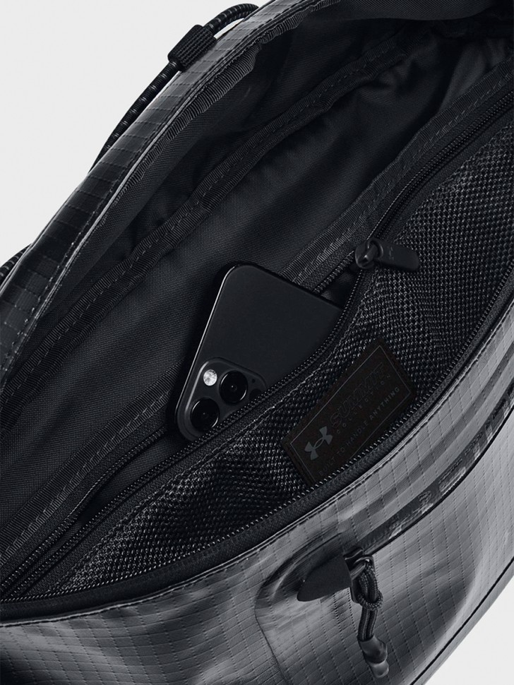 Сумка  Under Armour UA Summit Waist Bag черная 1376463-002 изображение 4