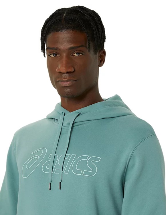 Толстовка мужская Asics ASICS OTH HOODIE мятная 2031E187-301 изображение 4