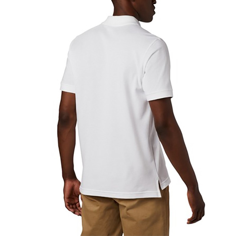 Футболка чоловіча Columbia Tricou polo Range біла 1713841-102 — фото 2 — Sport City Футболка чоловіча Columbia Tricou polo Range біла 1713841-102 — фото 2