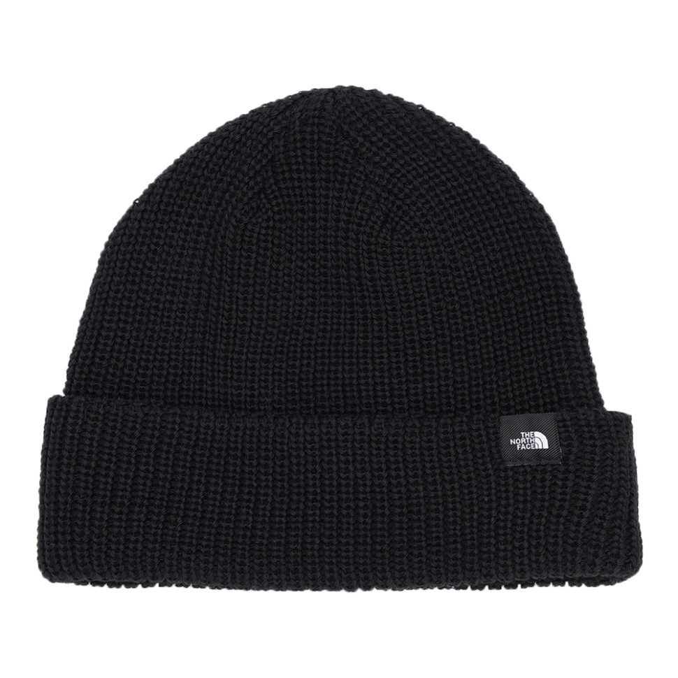 Шапка унісекс The North Face Short Fisherman Beanie чорна NF0A55JGJK31 — фото 1