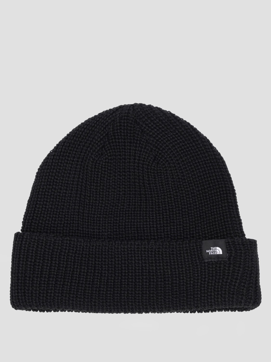 Шапка унисекс The North Face Short Fisherman Beanie черная NF0A55JGJK31 изображение 2