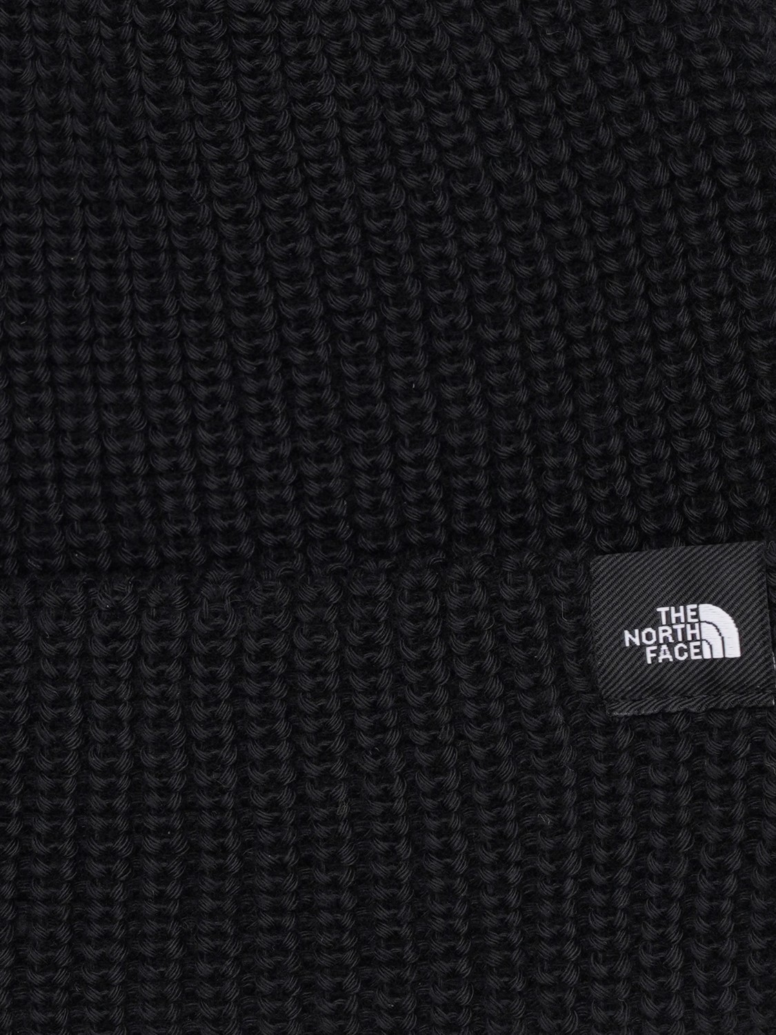 Шапка унисекс The North Face Short Fisherman Beanie черная NF0A55JGJK31 изображение 4