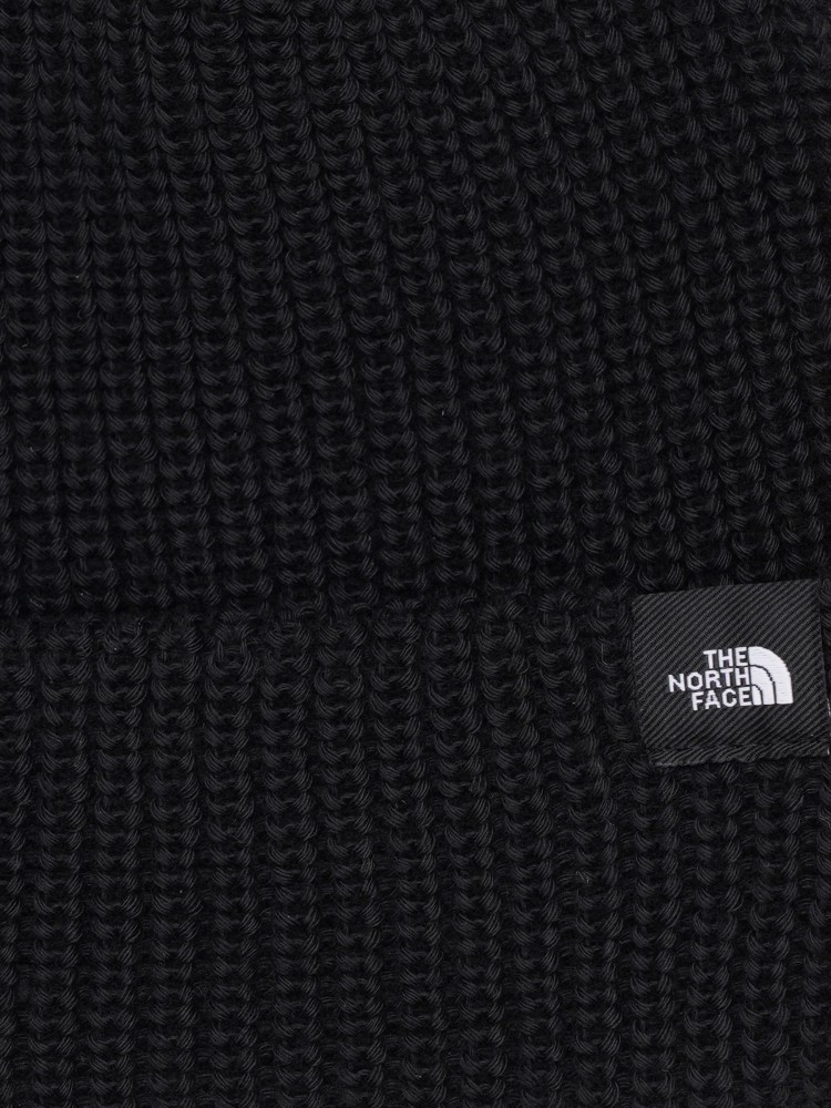 Шапка унисекс The North Face Short Fisherman Beanie черная NF0A55JGJK31 изображение 4