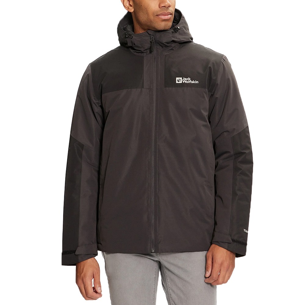 Куртка мужская Jack Wolfskin JASPER INS JKT M темно-серая A61872-6350