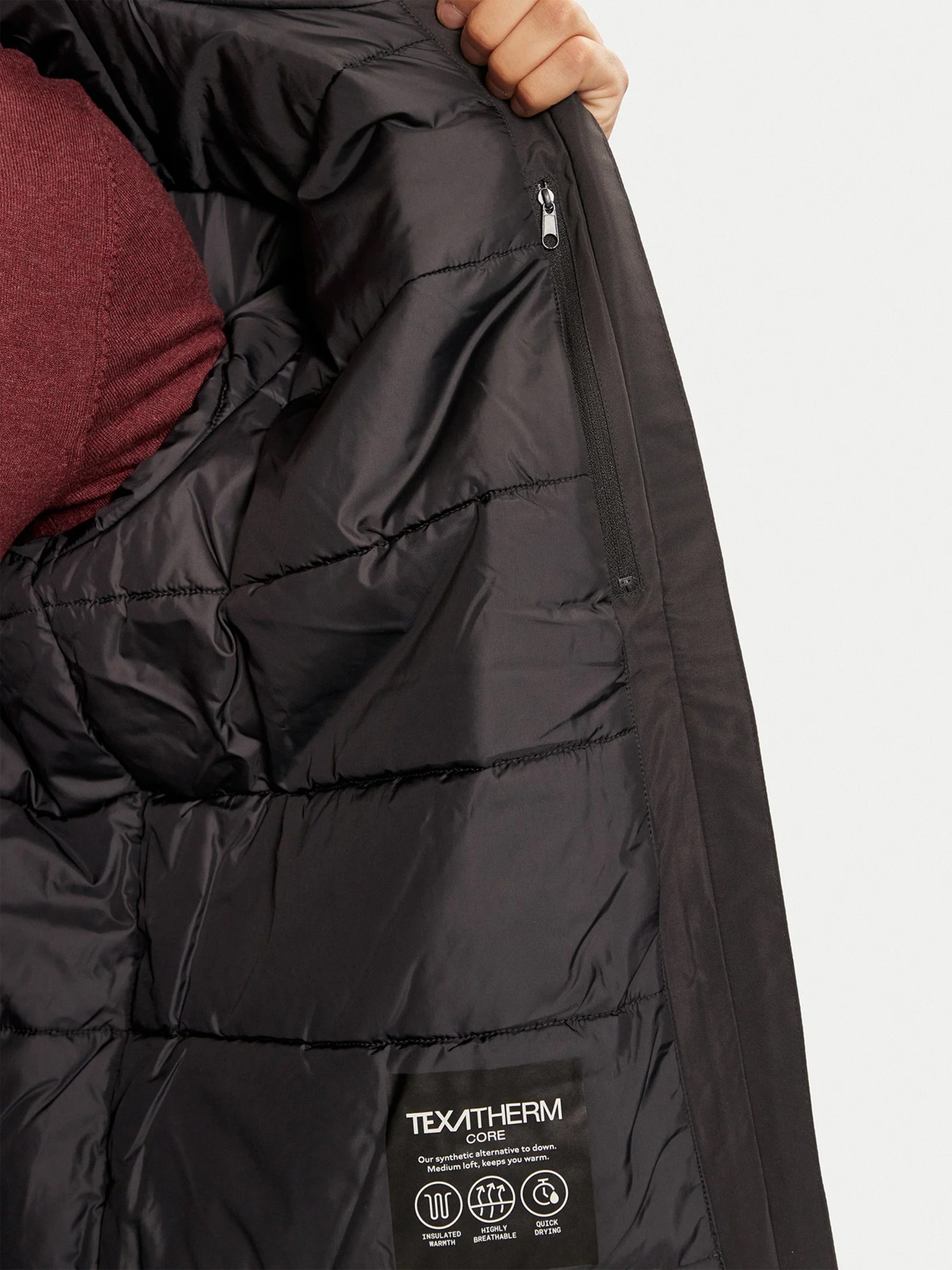 Куртка мужская Jack Wolfskin JASPER INS JKT M темно-серая A61872-6350 изображение 6