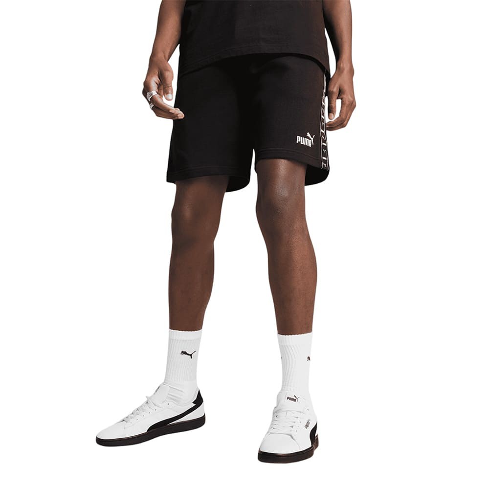 Шорты мужские Puma ESS TAPE Shorts черные 68468301