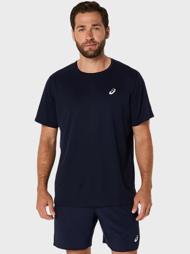 Футболка мужская Asics ASICS CORE SS TOP темно-синяя 2011D221-400 изображение 2