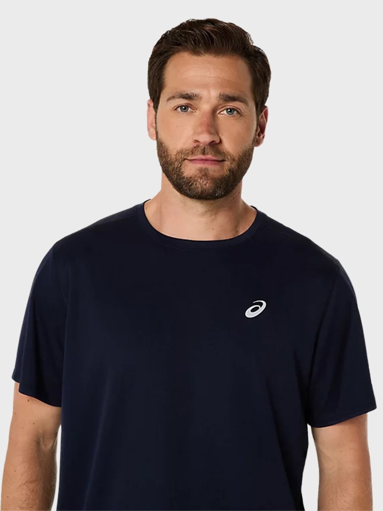 Футболка мужская Asics ASICS CORE SS TOP темно-синяя 2011D221-400 изображение 5