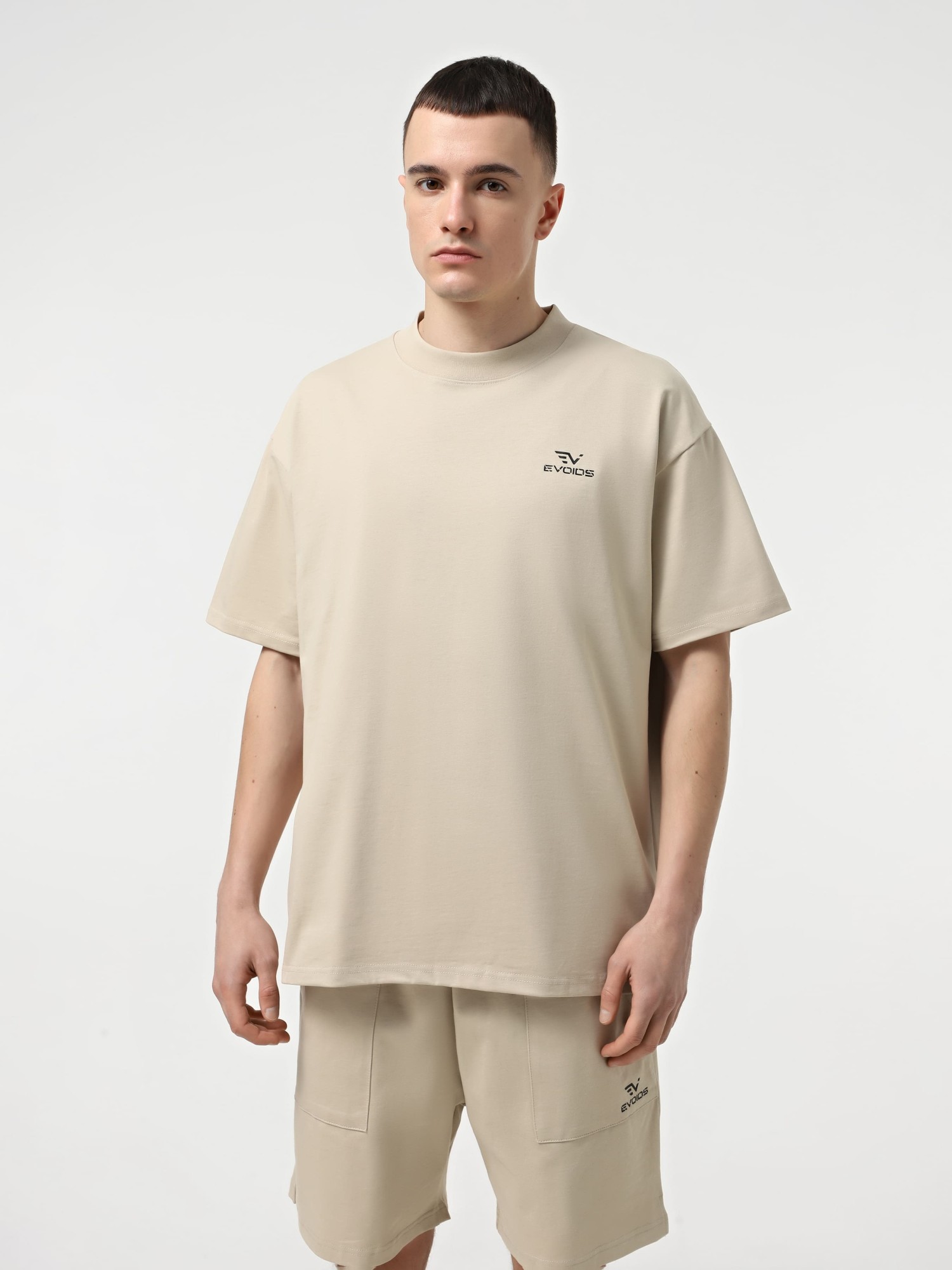 Футболка мужская Evoids Oswin бежевая 552531-125 изображение 2