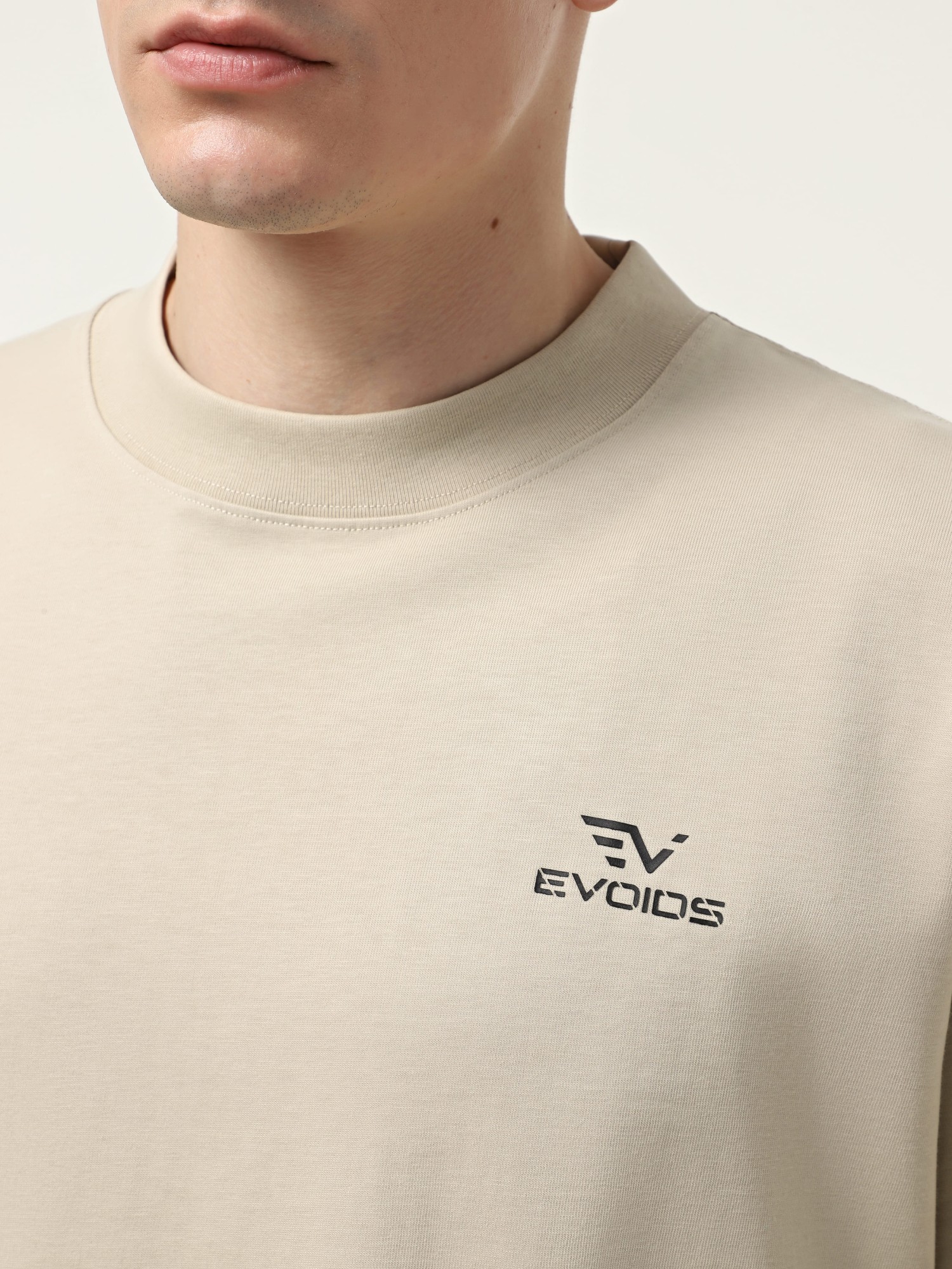 Футболка мужская Evoids Oswin бежевая 552531-125 изображение 4