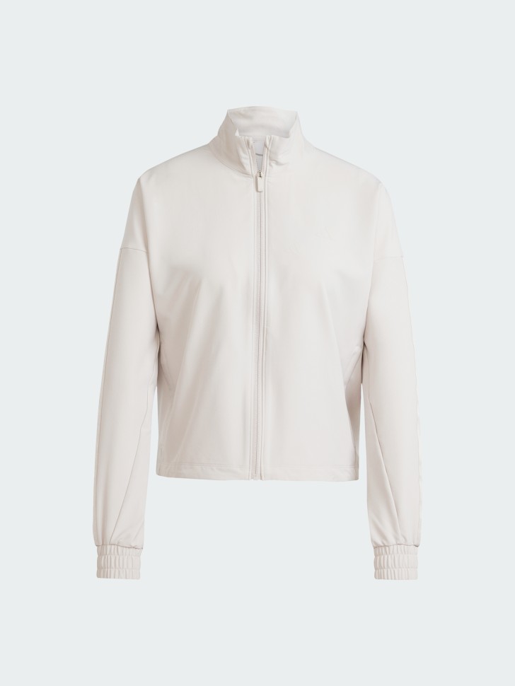 Толстовка жіноча Adidas PACER W JACKET бежева JP4343 изображение 7