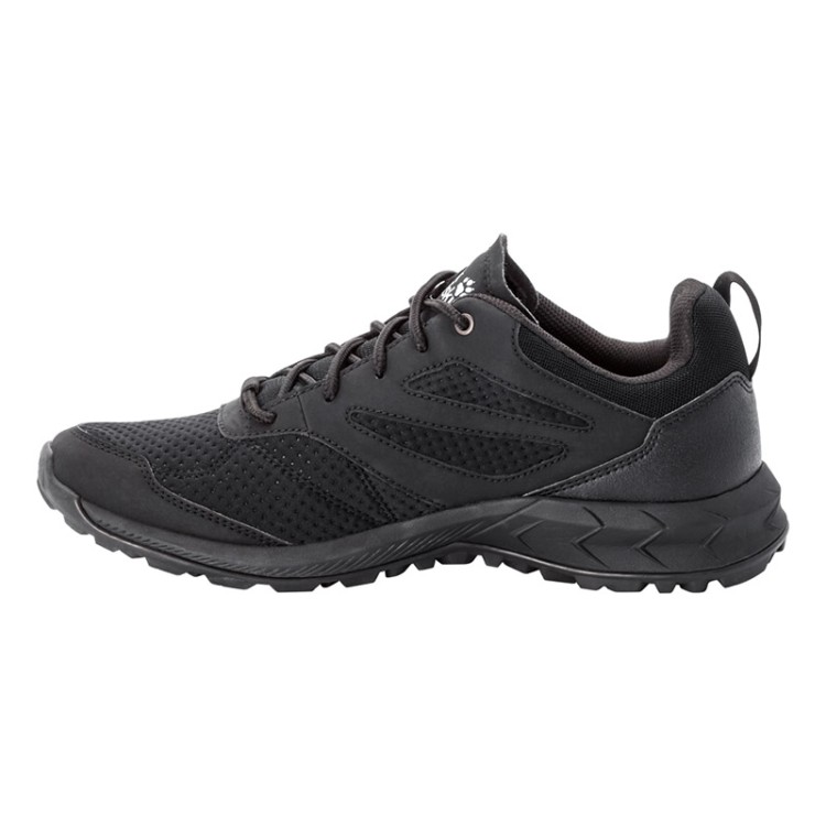 Полуботинки мужские Jack Wolfskin Woodland Texapore Low M черные 4039211-6000 изображение 3