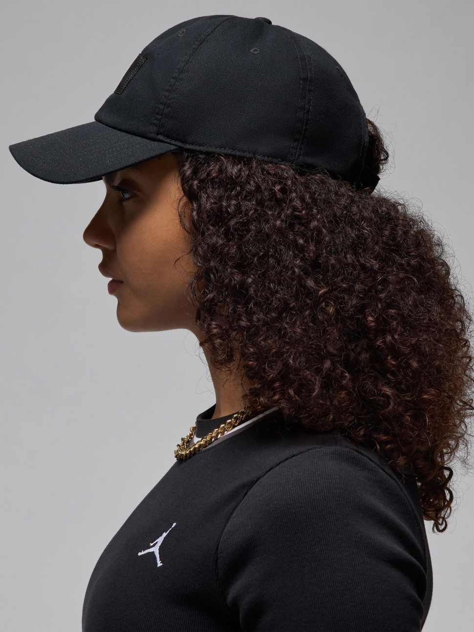Бейсболка  Nike J CLUB CAP US CB FLT PATCH чорна FD5181-013 — фото 4