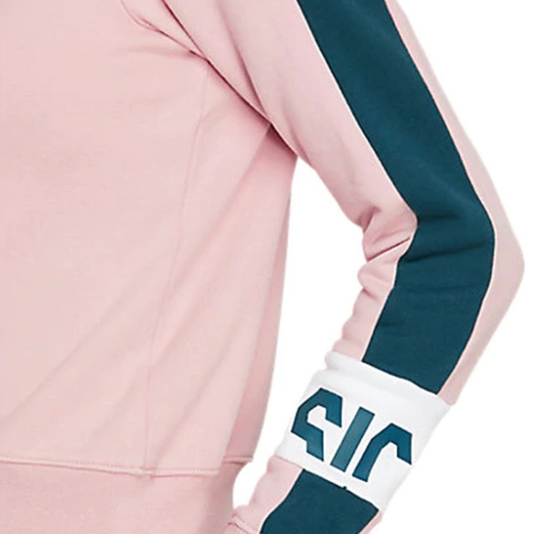 Толстовка женская Asics COLORBLOCK CREW розовая 2032B690-700 изображение 5