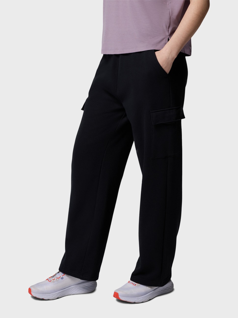 Штани жіночі Columbia ALDERMORE™ FLEECE CARGO PANT чорні 2135281-010 — фото 3