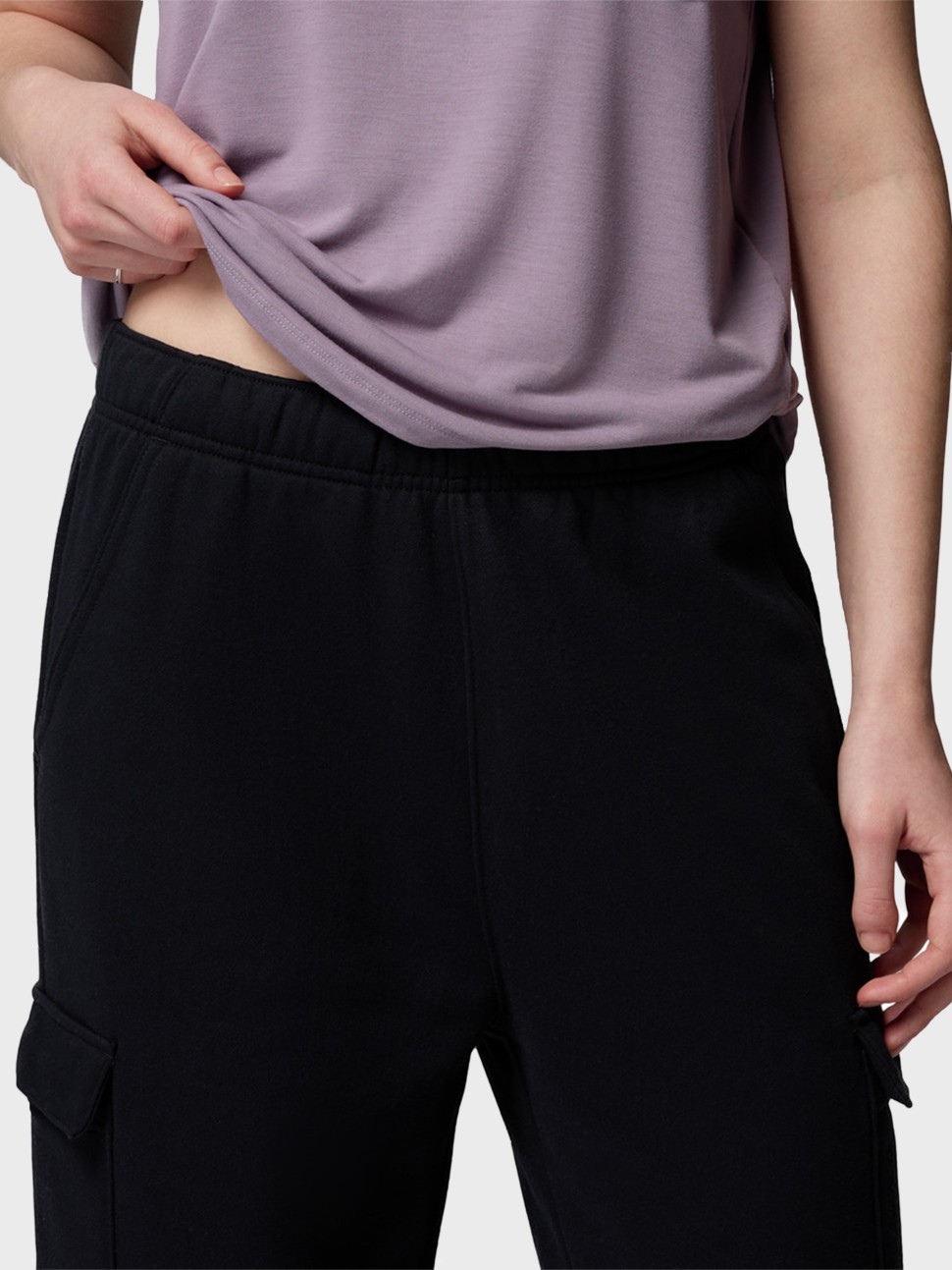Штани жіночі Columbia ALDERMORE™ FLEECE CARGO PANT чорні 2135281-010 — фото 5