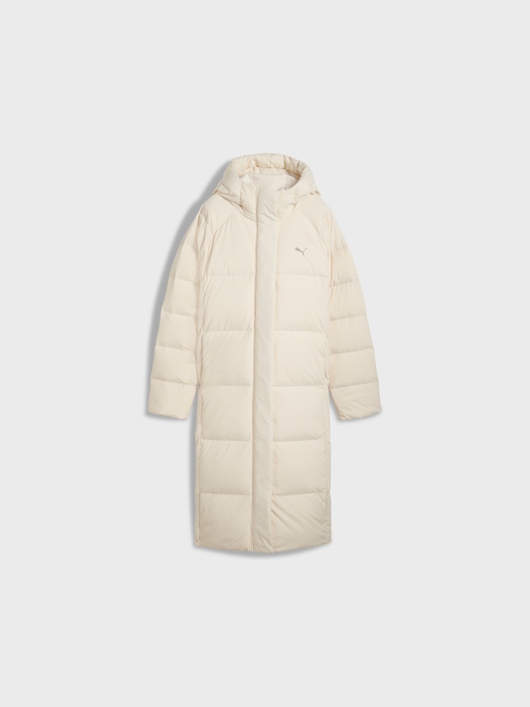 Куртка жіноча Puma Hooded Down Puffer Coat молочна 68839087 изображение 7