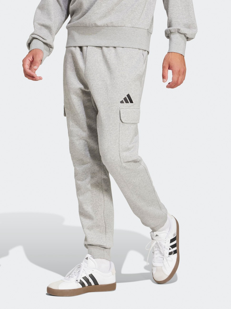 Штани чоловічі Adidas M FELCZY C PANT сірі JE3823 — фото 2