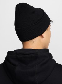 Шапка  Nike U NK PEAK BEANIE TC SWSH F24 L черная HF0187-010 изображение 5