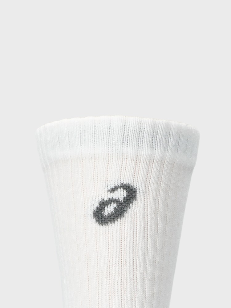 Носки Asics 3 PACK CREW SOCK белые 3033C298-100 изображение 3