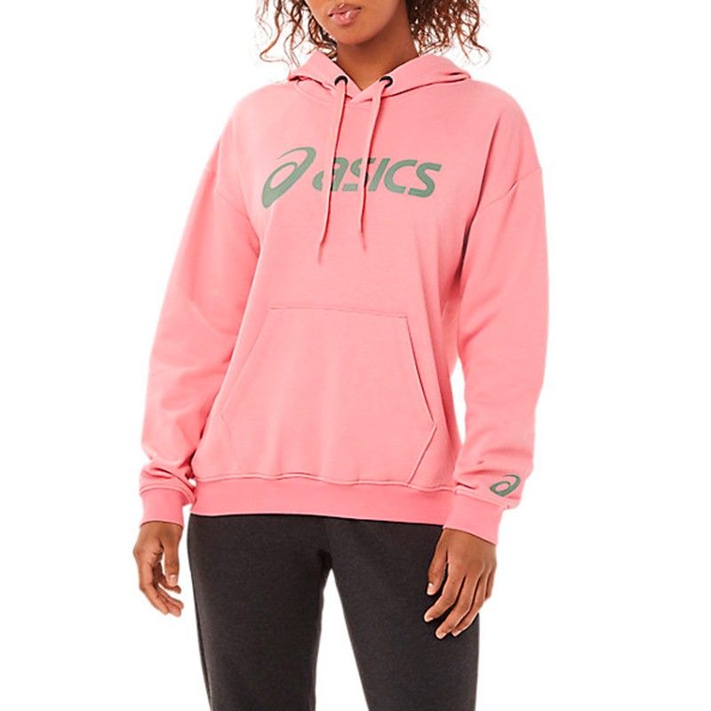 Толстовка жіноча Asics Big Asics Oth Hoodie рожева 2032A990-704  изображение 1