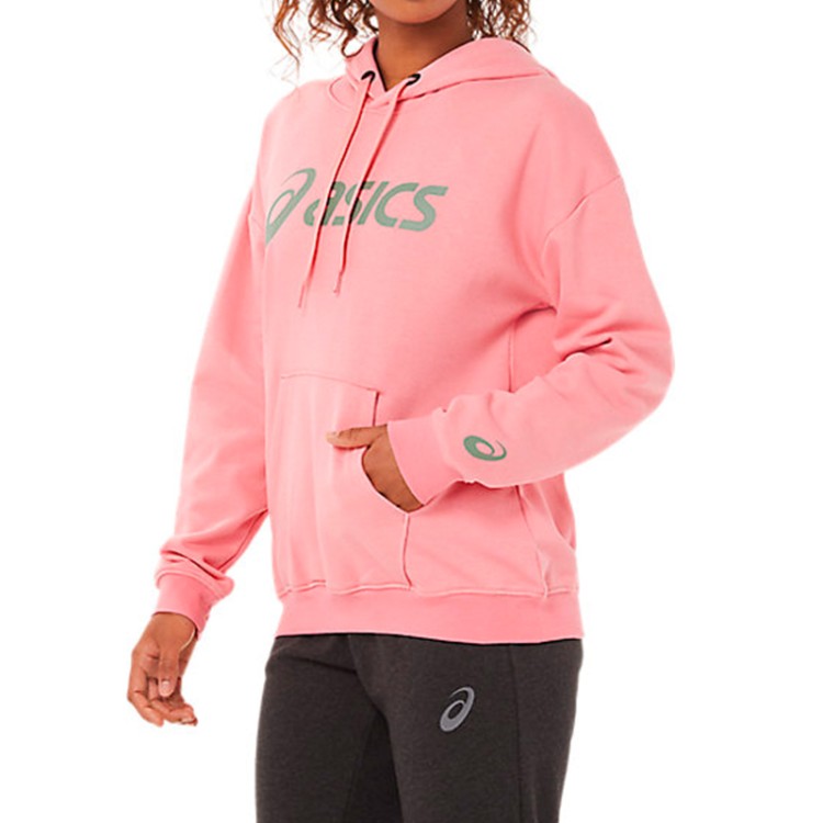 Толстовка жіноча Asics Big Asics Oth Hoodie рожева 2032A990-704  изображение 2
