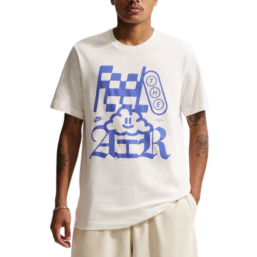 Футболка мужская Nike U NSW TEE STD CLOUD AIR молочная IH1167-133