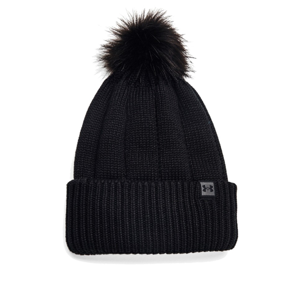 Шапка Under Armour Ua Around Town Cgi Beanie чорна 1365936-001 изображение 1
