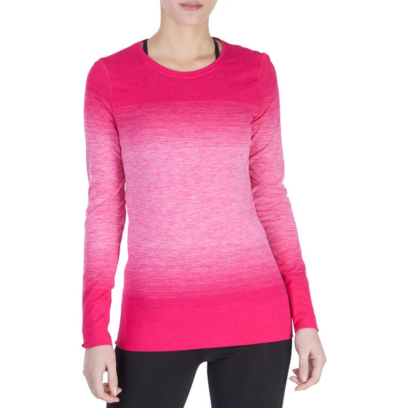 Толстовка женская Asics FUZEX SEAMLESS LS розовая 141215-0640 изображение 2