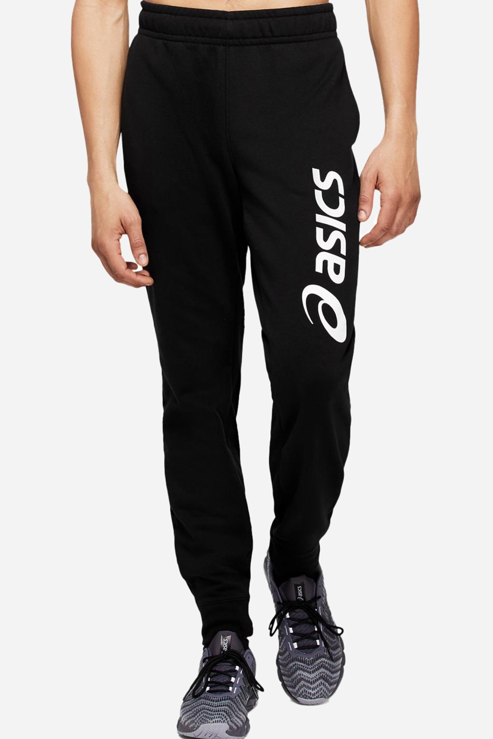 Штани чоловічі Asics Asics Big Logo Sweat Pant чорні 2031A977-005 — фото 2