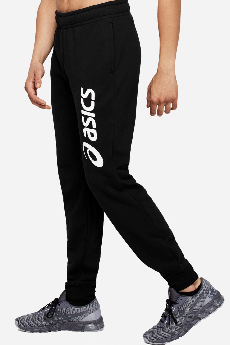 Штани чоловічі Asics Asics Big Logo Sweat Pant чорні 2031A977-005 — фото 4