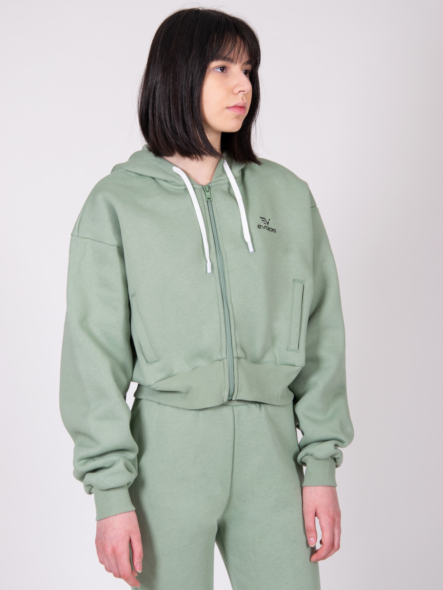 Толстовка жіноча Evoids Tormes зелена 552264-310  изображение 2