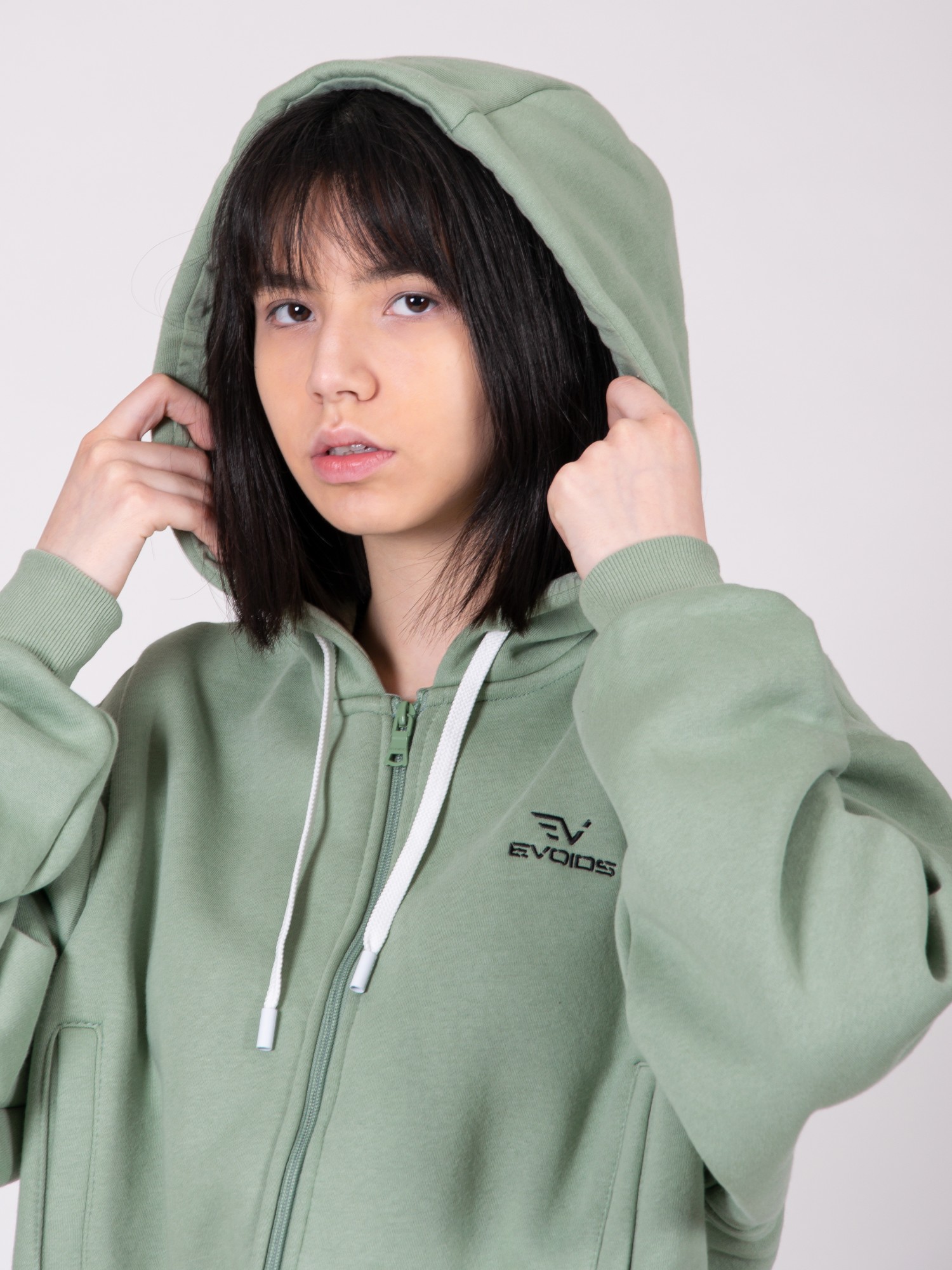 Толстовка жіноча Evoids Tormes зелена 552264-310  изображение 6