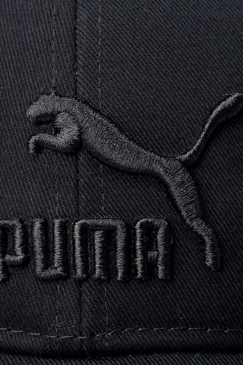 Бейсболка Puma Archive Logo Bb Cap черная 02255415 изображение 5