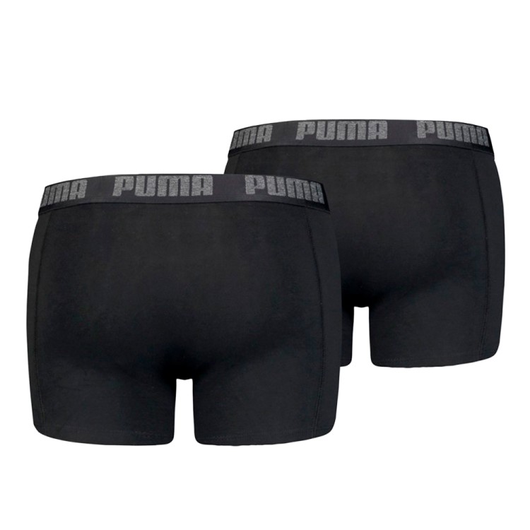 Трусы мужские Puma Puma Basic Boxer 2P черные 88886958 изображение 2