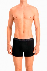 Трусы мужские Puma Puma Basic Boxer 2P черные 88886958 изображение 3