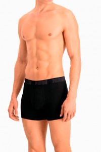 Трусы мужские Puma Puma Basic Boxer 2P черные 88886958 изображение 4