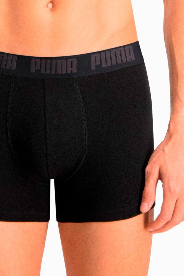 Трусы мужские Puma Puma Basic Boxer 2P черные 88886958 изображение 5