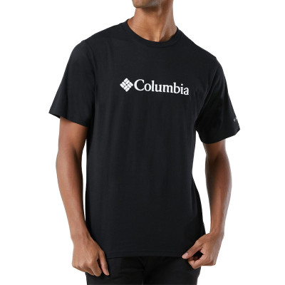Футболка мужская Columbia CSC Basicogo™ Short Sleeve черная 1680051-010