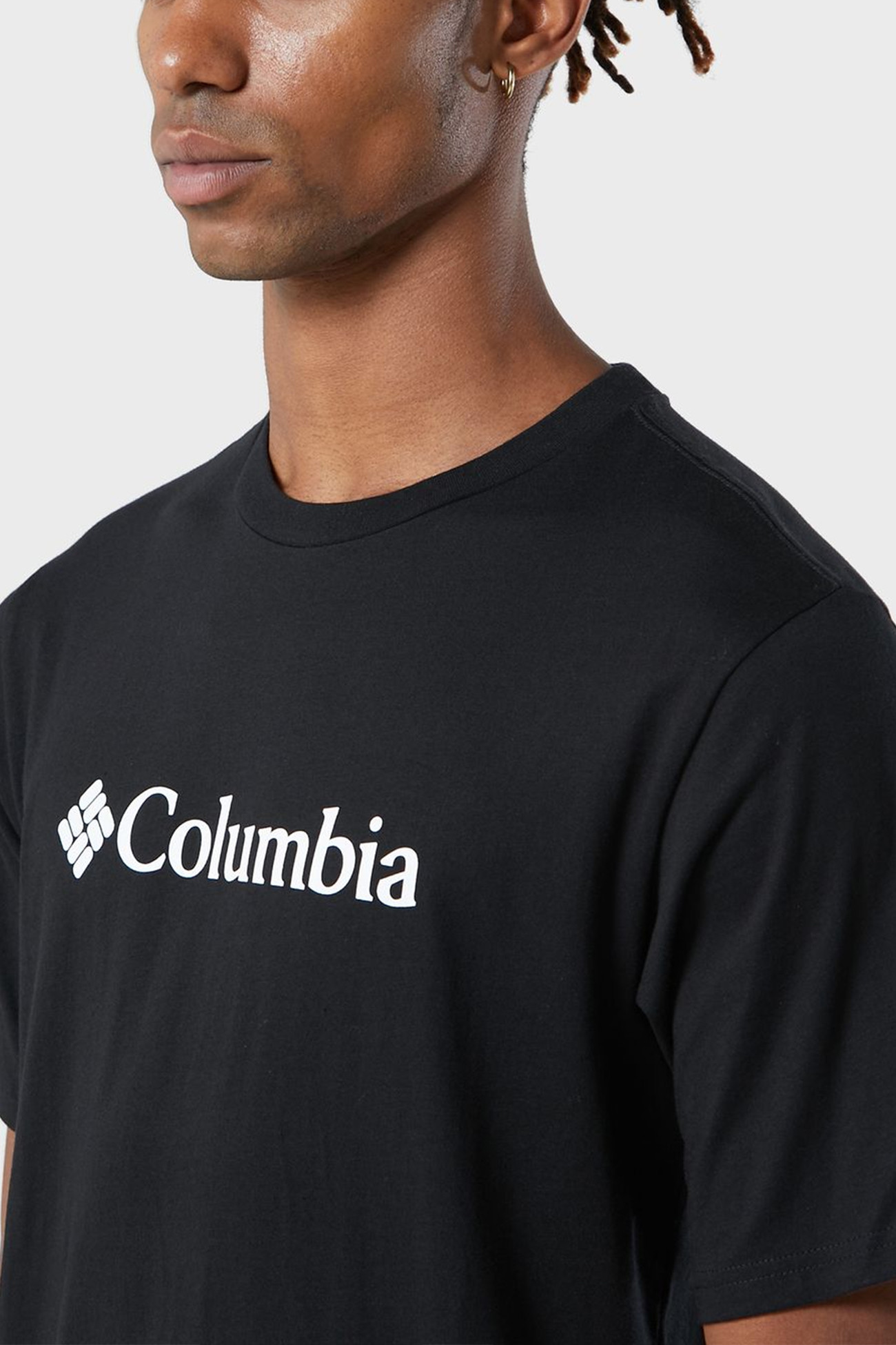 Футболка чоловіча Columbia CSC Basic Logo™ Short Sleeve чорна 1680051-010 изображение 4
