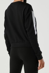 Толстовка женская Puma Rebel Crew черная 58575001 изображение 4