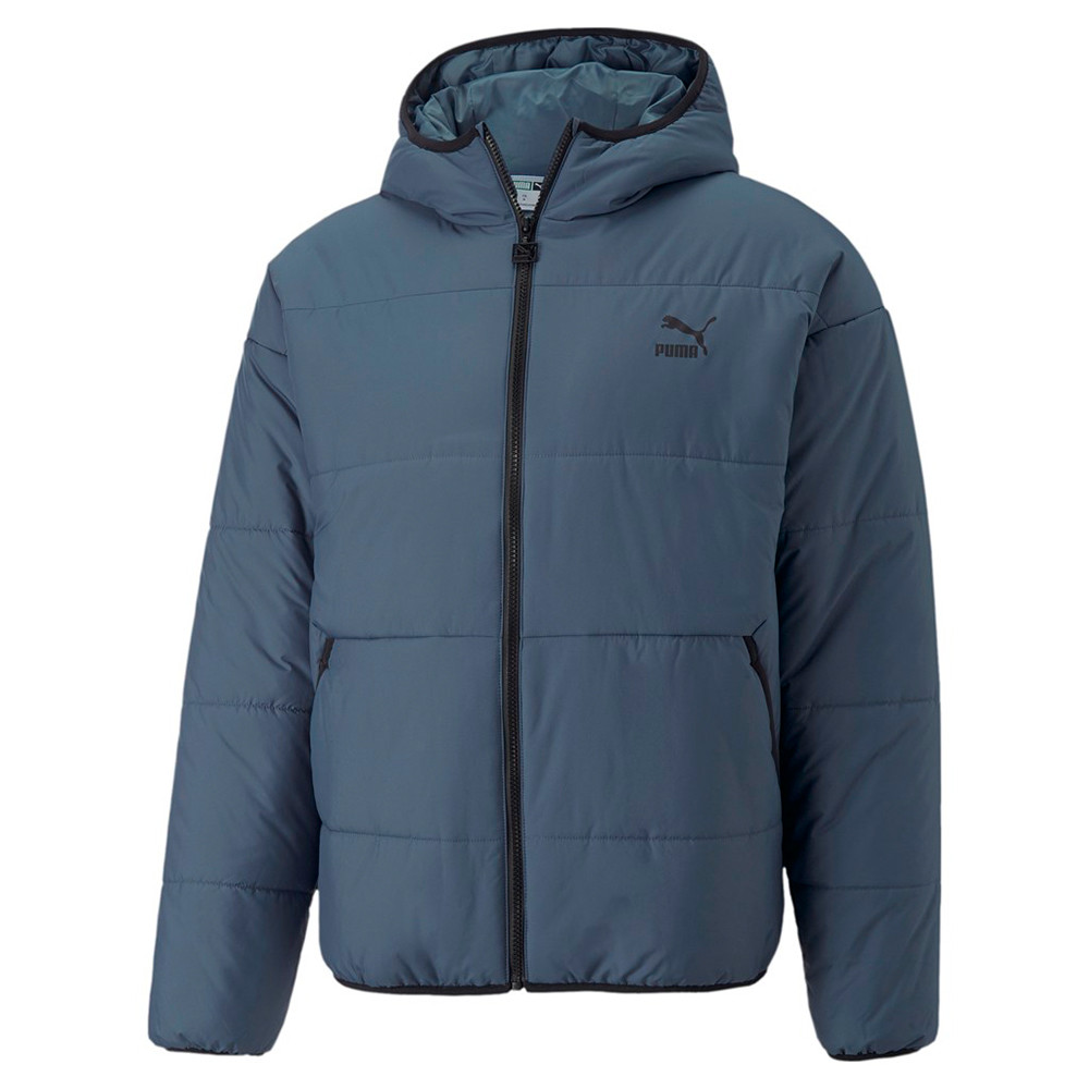 Куртка мужская Puma Classics Padded Jacket синяя 53557518 изображение 1