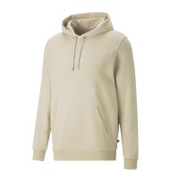 Толстовка чоловіча Puma ESS ELEVATED Hoodie бежева 67338788 изображение 1