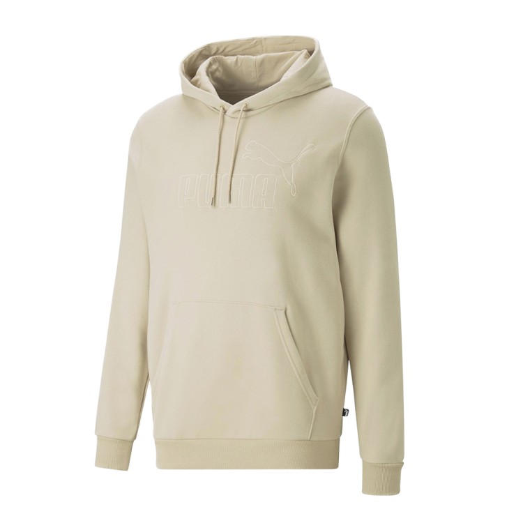 Толстовка чоловіча Puma ESS ELEVATED Hoodie бежева 67338788 изображение 1